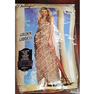 Golden Goddess Halloween Costume